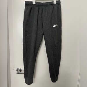 Gray Nike sweatpants